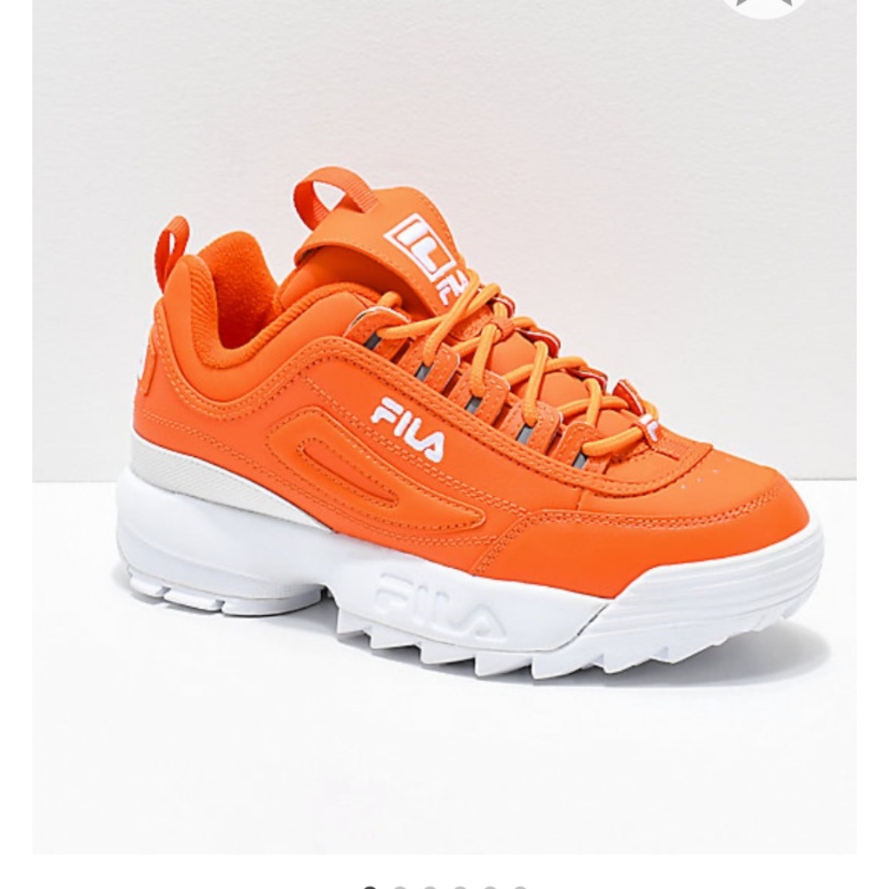 FILA Disruptor II Orange Shoes